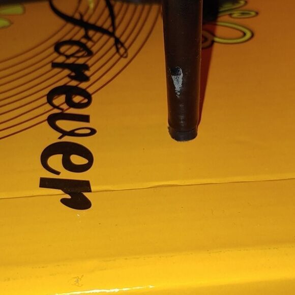 Black peep a boo toe heeled boots Sz 6.5 - Picture 5 of 7